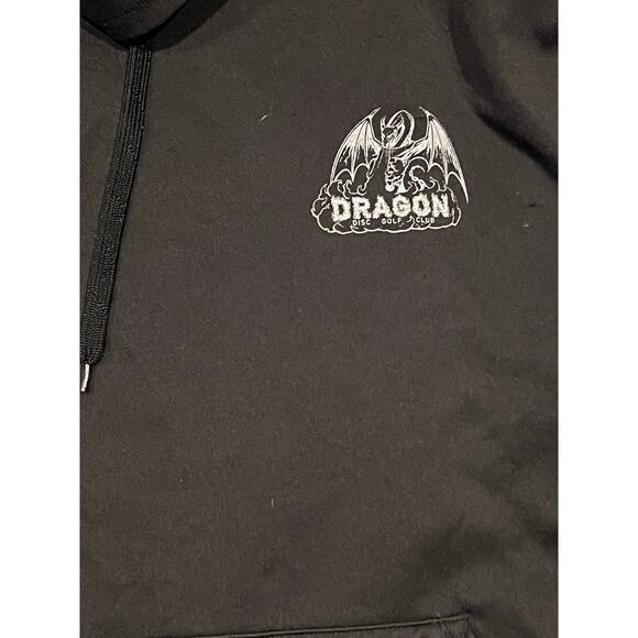 Badgersport Dragon Disc Golf Club Zip Up Insulated Hoodie Mens L - Picture 4 of 4